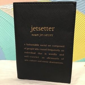 New with tag Passport wallet color black